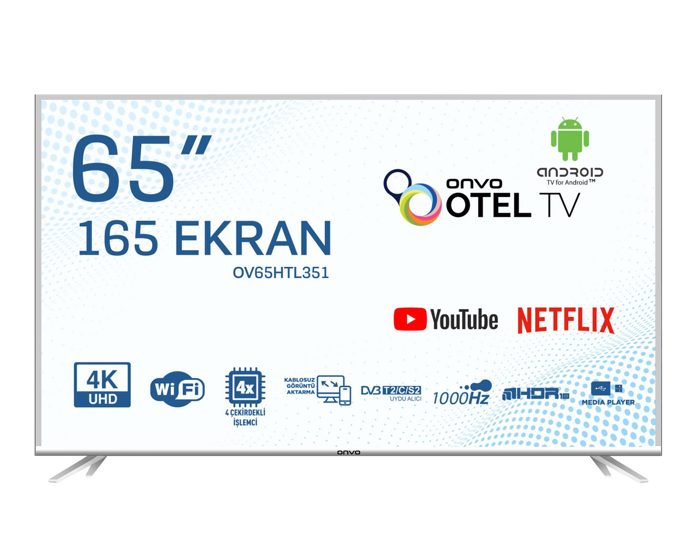 onvo otel tv 65 inç onvo otel tv 65 inç